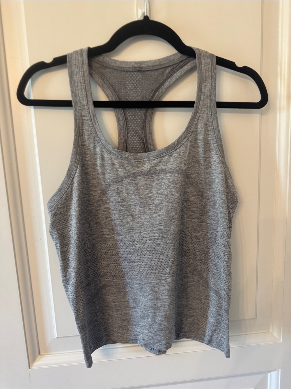 Lululemon   Grey Racerback Tank Top - Athletic Essentials